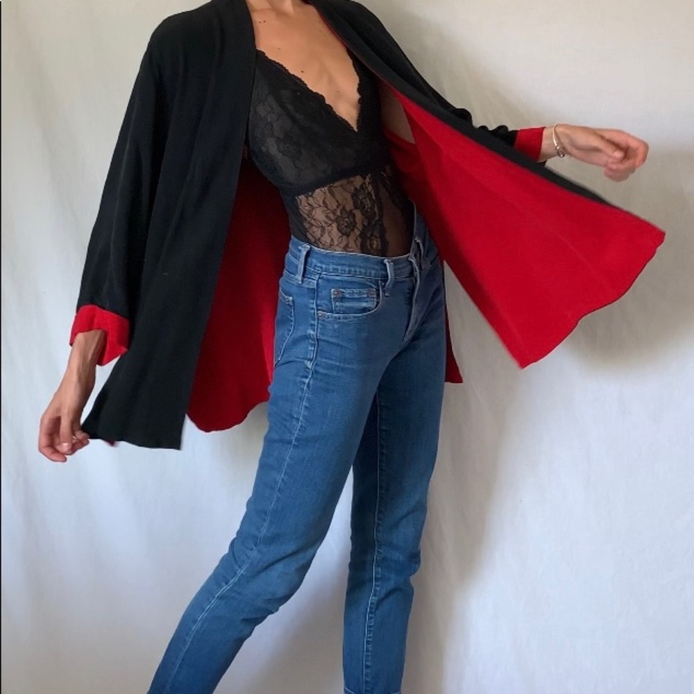100% SILK KIMONO SHAWL WRAP CARNIGAN